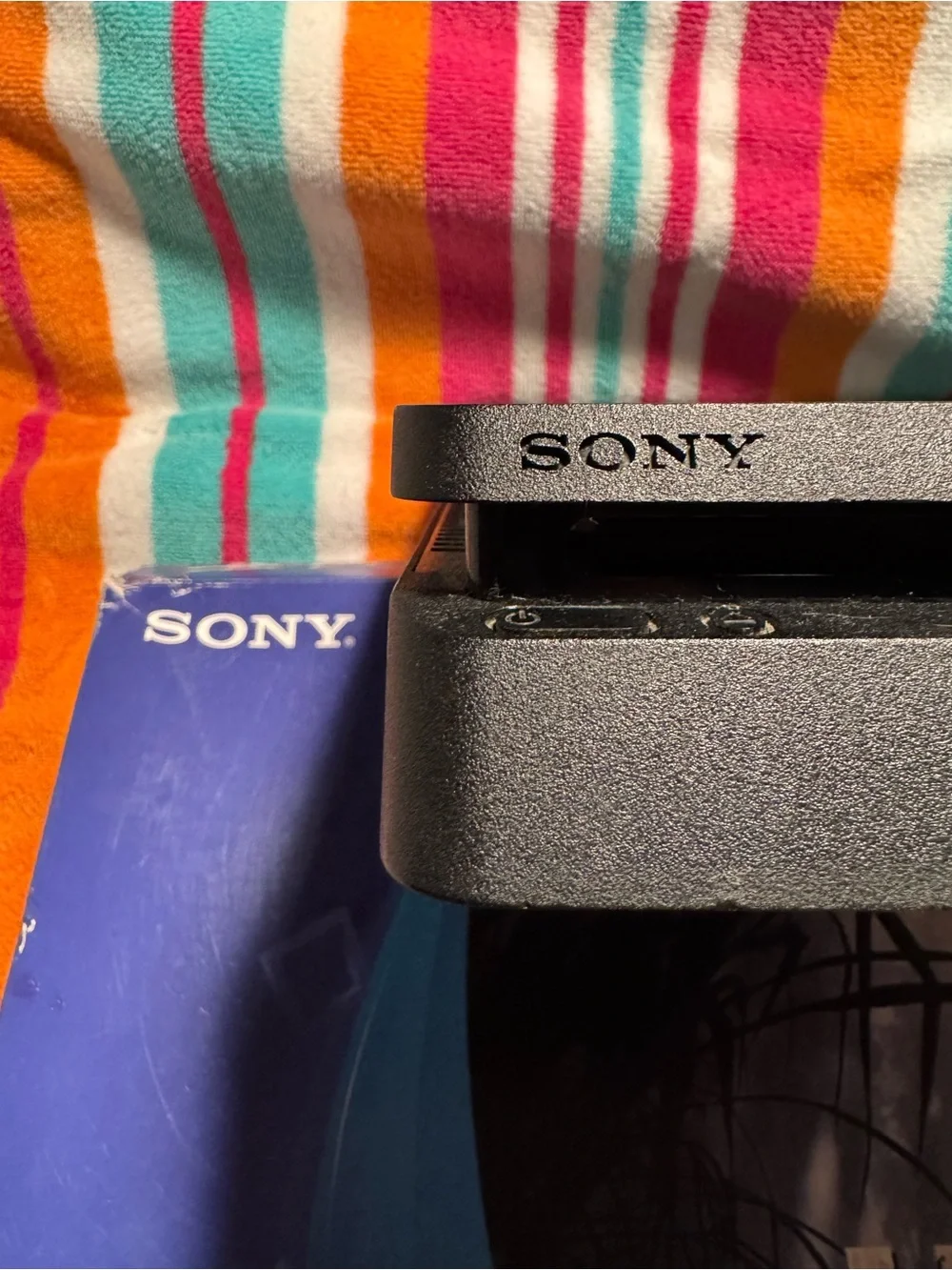 Sony PS4 Slim Console - Black Matte with Power Cord